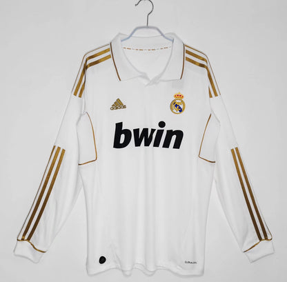 Real Madrid Retro 2011/12 Heimtrikot Langarm RONALDO#7 UCL