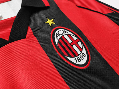 Retro 1998/99 AC Milan Home Kit