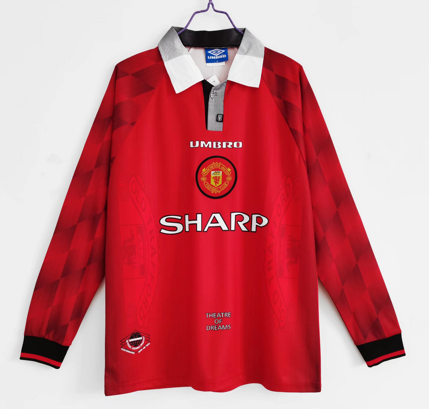 Retro 1996/97 Man United Home Kit Adult