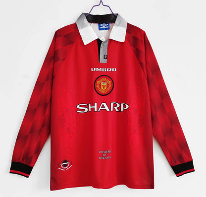 Retro 1996/97 Man United Home Kit Adult