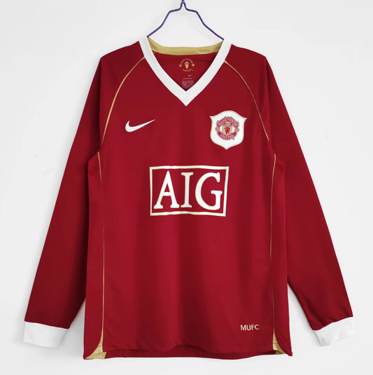 Retro 2006/07 Man United Home Kit Adult