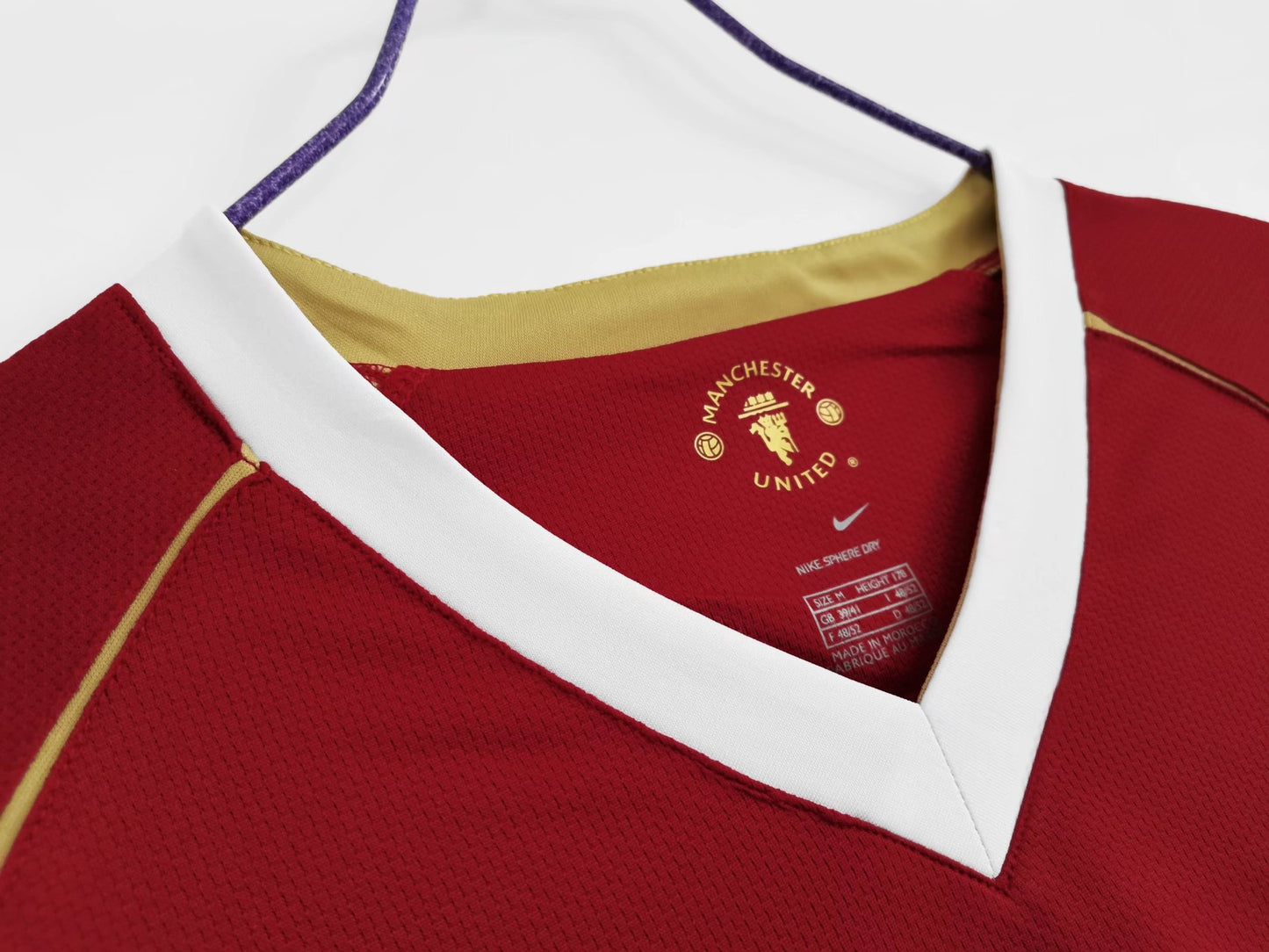Retro 2006/07 Man United Home Kit Adult