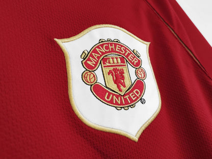 Retro 2006/07 Man United Home Kit Adult
