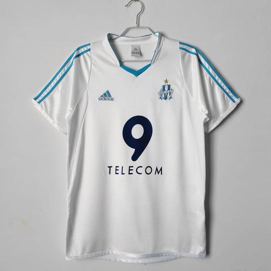 Retro 2002/03 Marseille Home Kit Adult