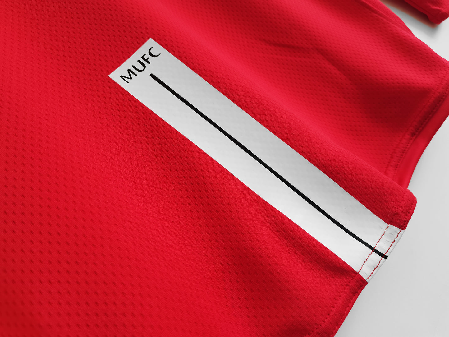 Retro 2007/08 Man United Home Kit Long Sleeve Adult