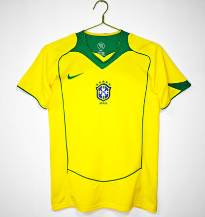 Barzil 2004 Home Kit Retro Football Adult