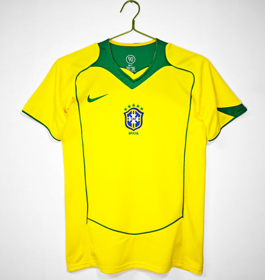 Barzil 2004 Home Kit Retro Football Adult