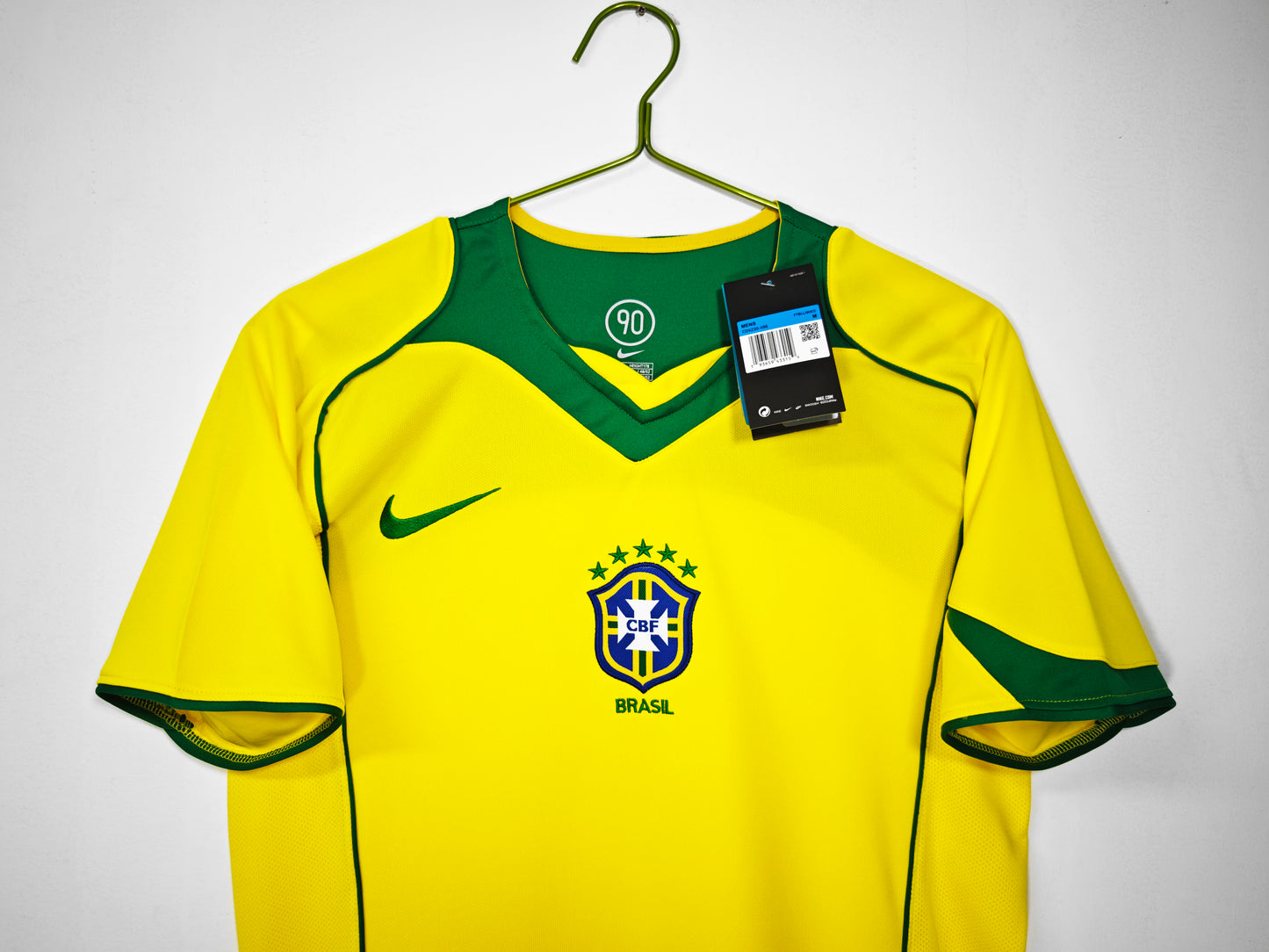 Barzil 2004 Home Kit Retro Football Adult
