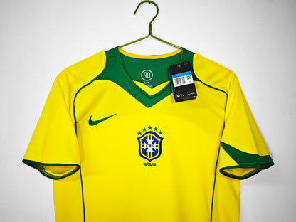 Barzil 2004 Home Kit Retro Football Adult