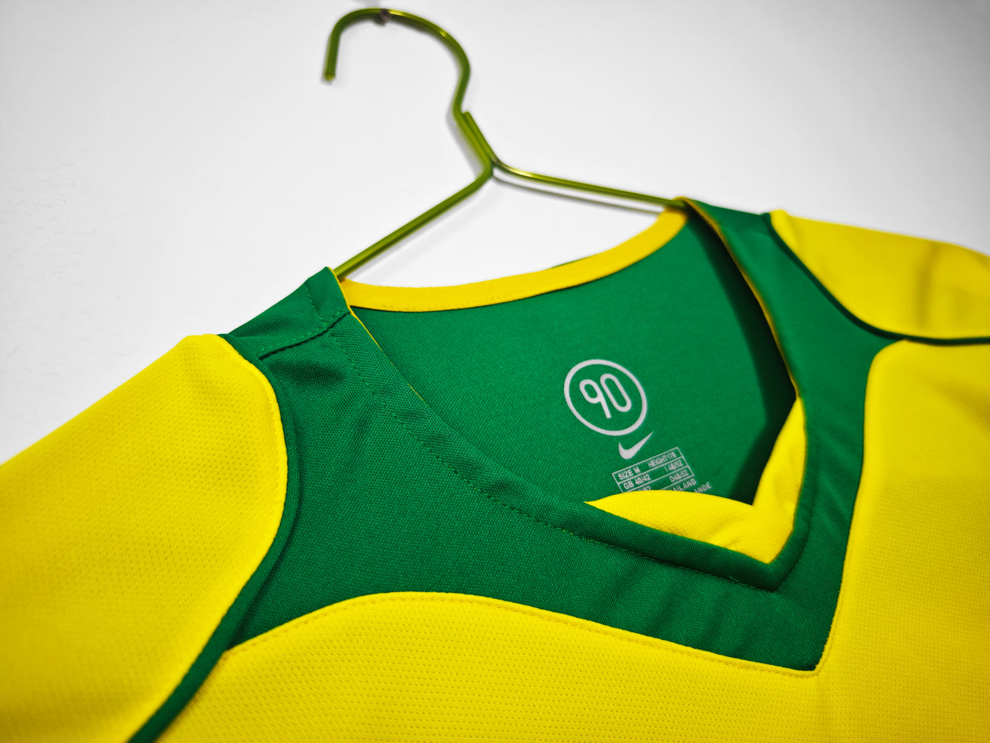 Barzil 2004 Home Kit Retro Football Adult