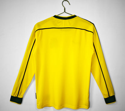 Retro 1998 Season Brazil Home Kit Adult