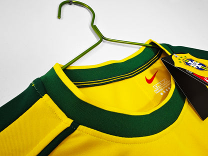 Retro 1998 Season Brazil Home Kit Adult