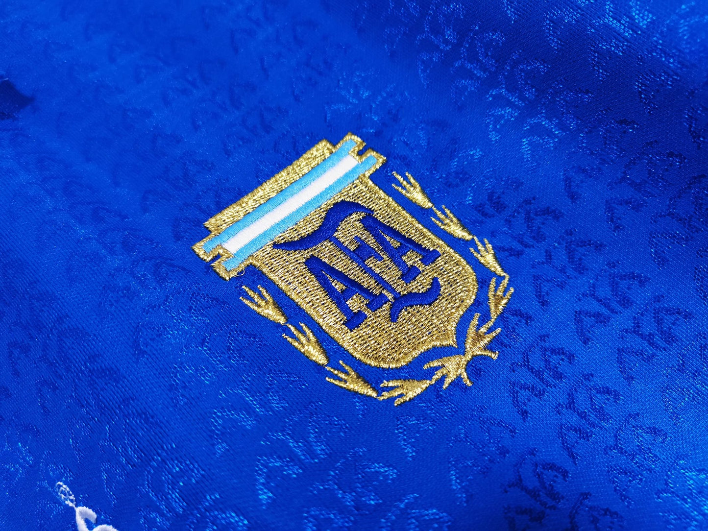 1994 Argentinien Auswärtstrikot Retro-Fußballtrikot