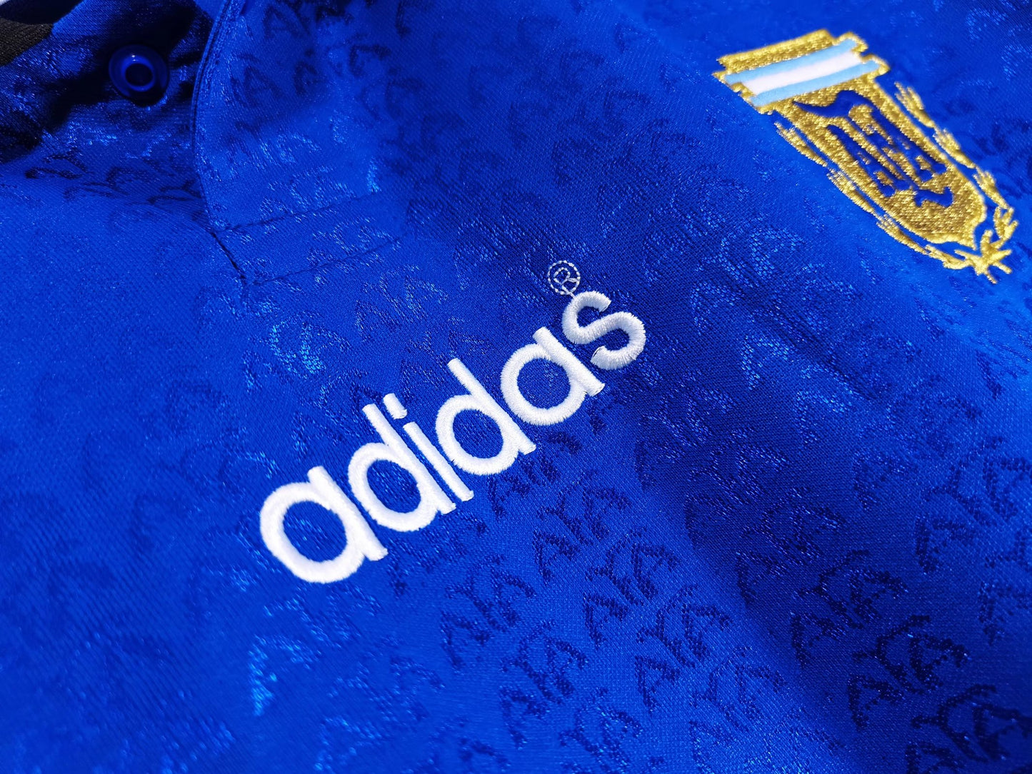 1994 Argentinien Auswärtstrikot Retro-Fußballtrikot