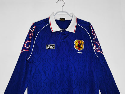 Retro 1998 Japan Home Jersey Adult Long Sleeve