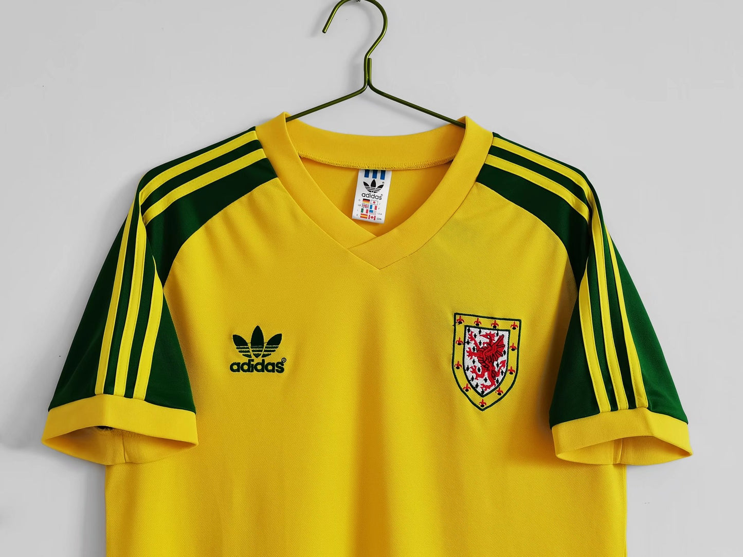 Retro 1982 Wales Home Jersey