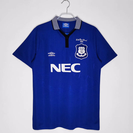 Retro 1995 Everton Home Kit Adult