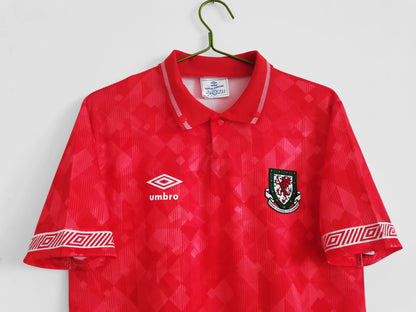 Retro 1994/96 Wales Home Jersey