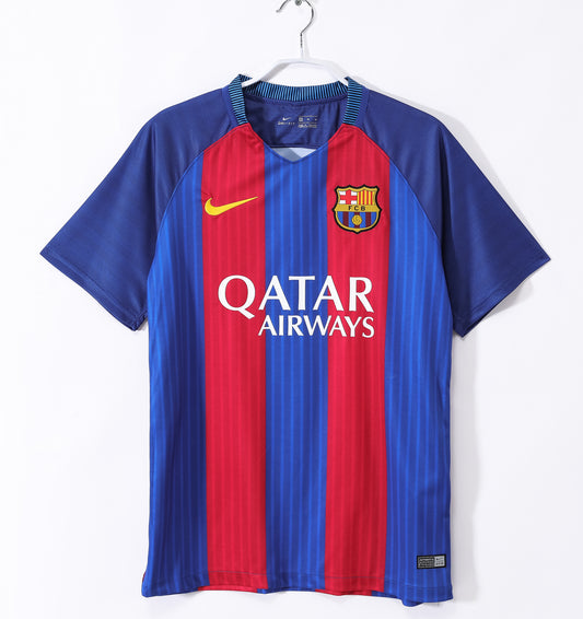 Retro 2016/17 Barcelona Home Jersey