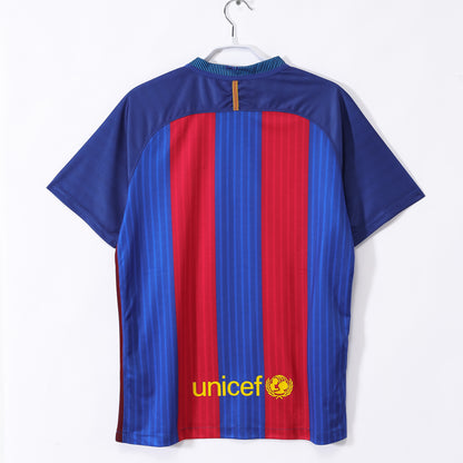 Retro 2016/17 Barcelona Home Jersey