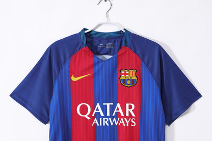 Retro 2016/17 Barcelona Home Jersey