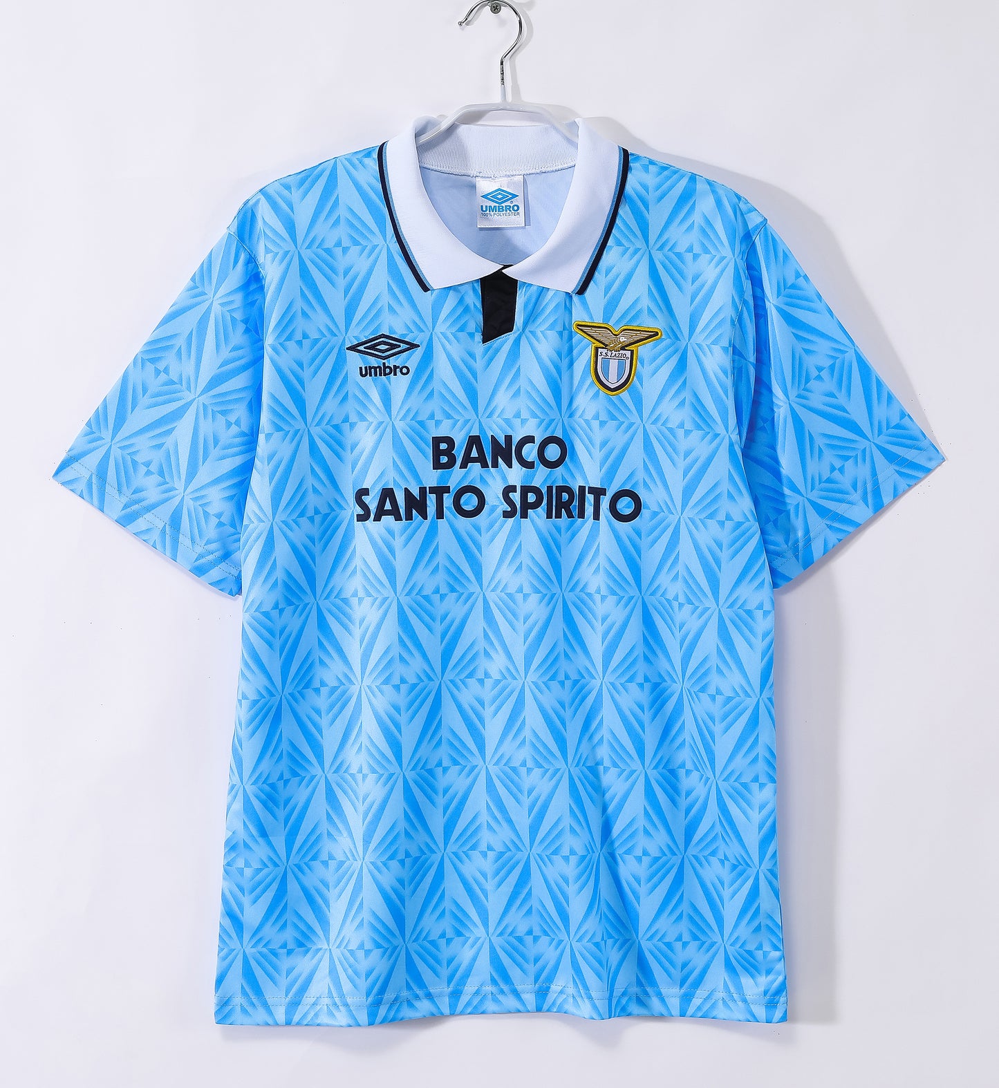Retro 1991/92 Lazio Home Kit Adult Jersey