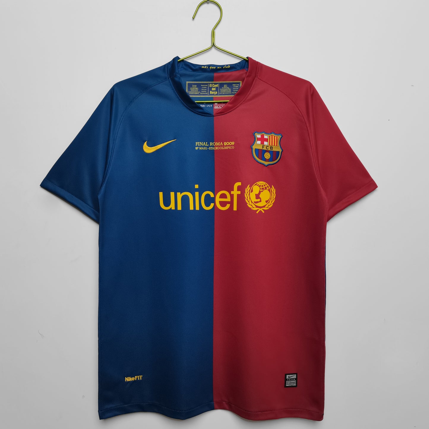 Maglia da calcio retrò Barcellona stagione 2008/09 MESSI #10