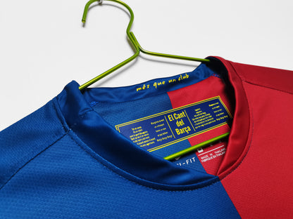Maglia da calcio retrò Barcellona stagione 2008/09 MESSI #10