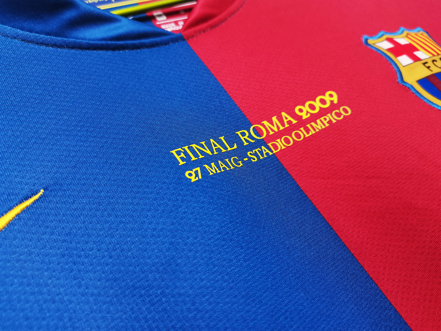Maglia da calcio retrò Barcellona stagione 2008/09 MESSI #10