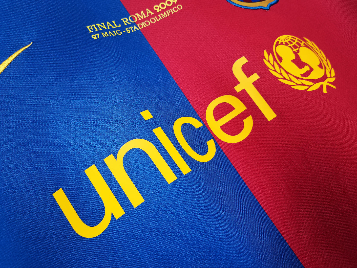 Maglia da calcio retrò Barcellona stagione 2008/09 MESSI #10