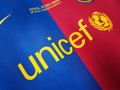 Maglia da calcio retrò Barcellona stagione 2008/09 MESSI #10