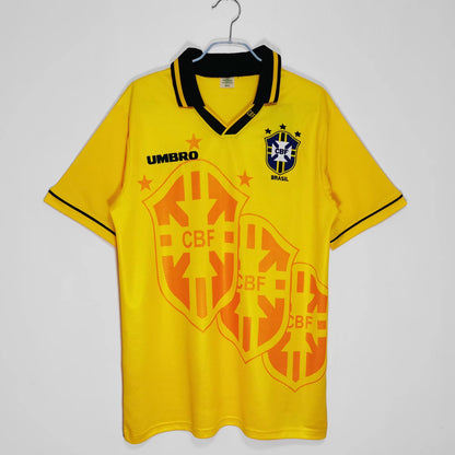 Brazil 1993/94 Home Kit Retro Adult Shirt