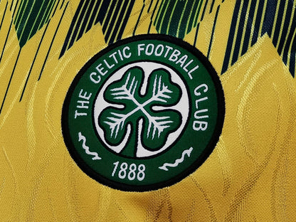 Retro 1992/93 Celtic Yellow Jersey Adult