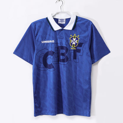 Brazil 1991/93 Away Kit Retro Adult Football Shirt