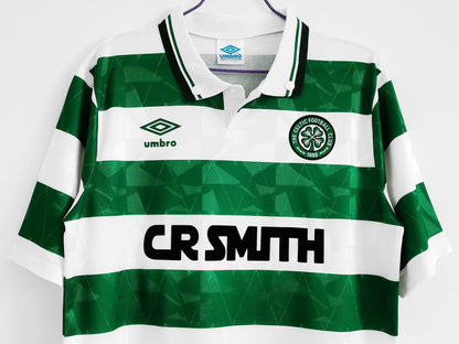 Retro 1989/91 Celtic Home Jersey Adult