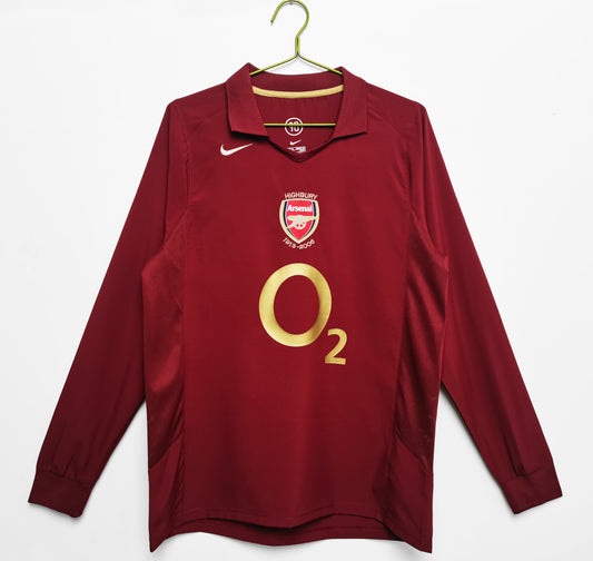 Retro 2005/06 Arsenal At Home Kit Adult