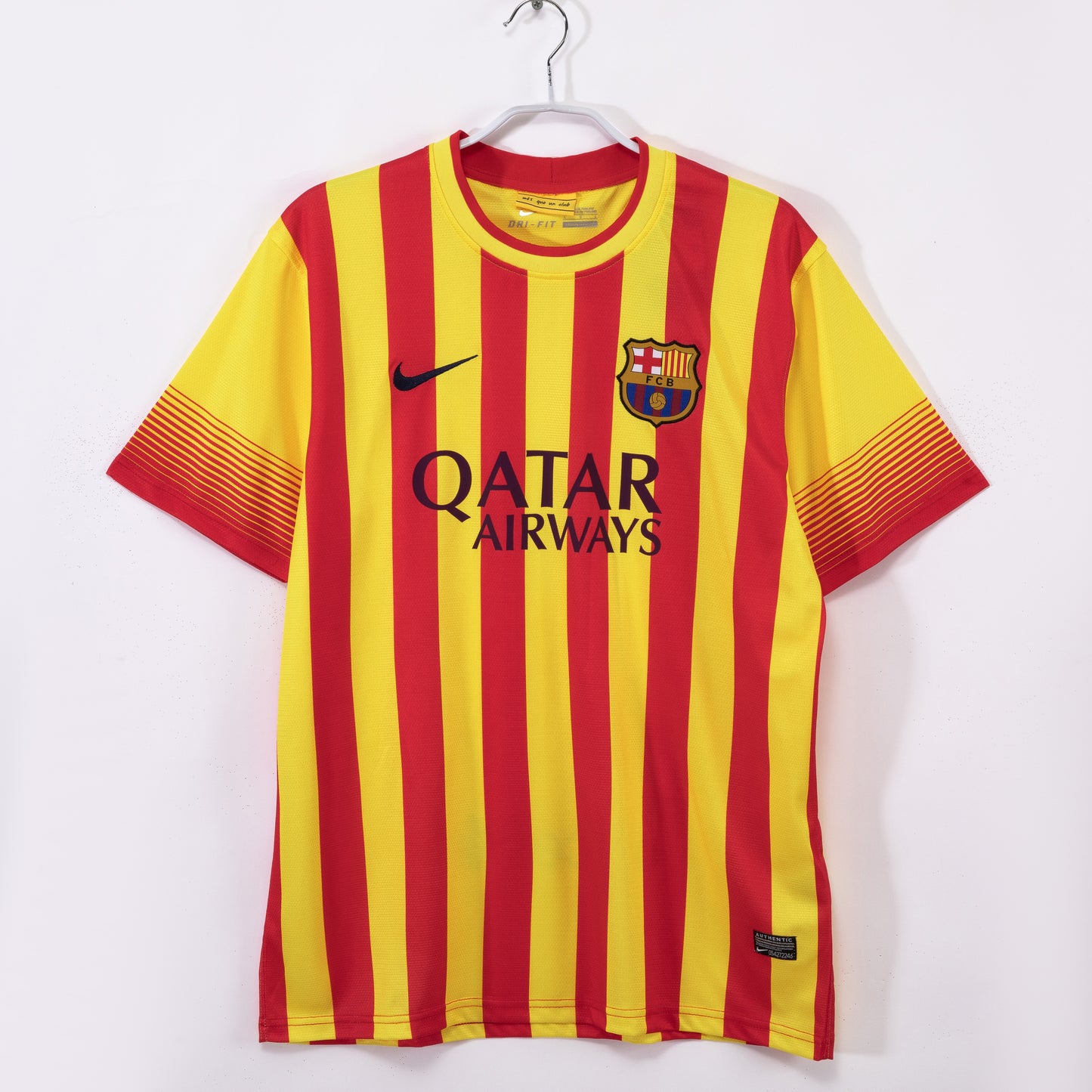 Retro 2013/14 Barcelona Away Jersey Adult