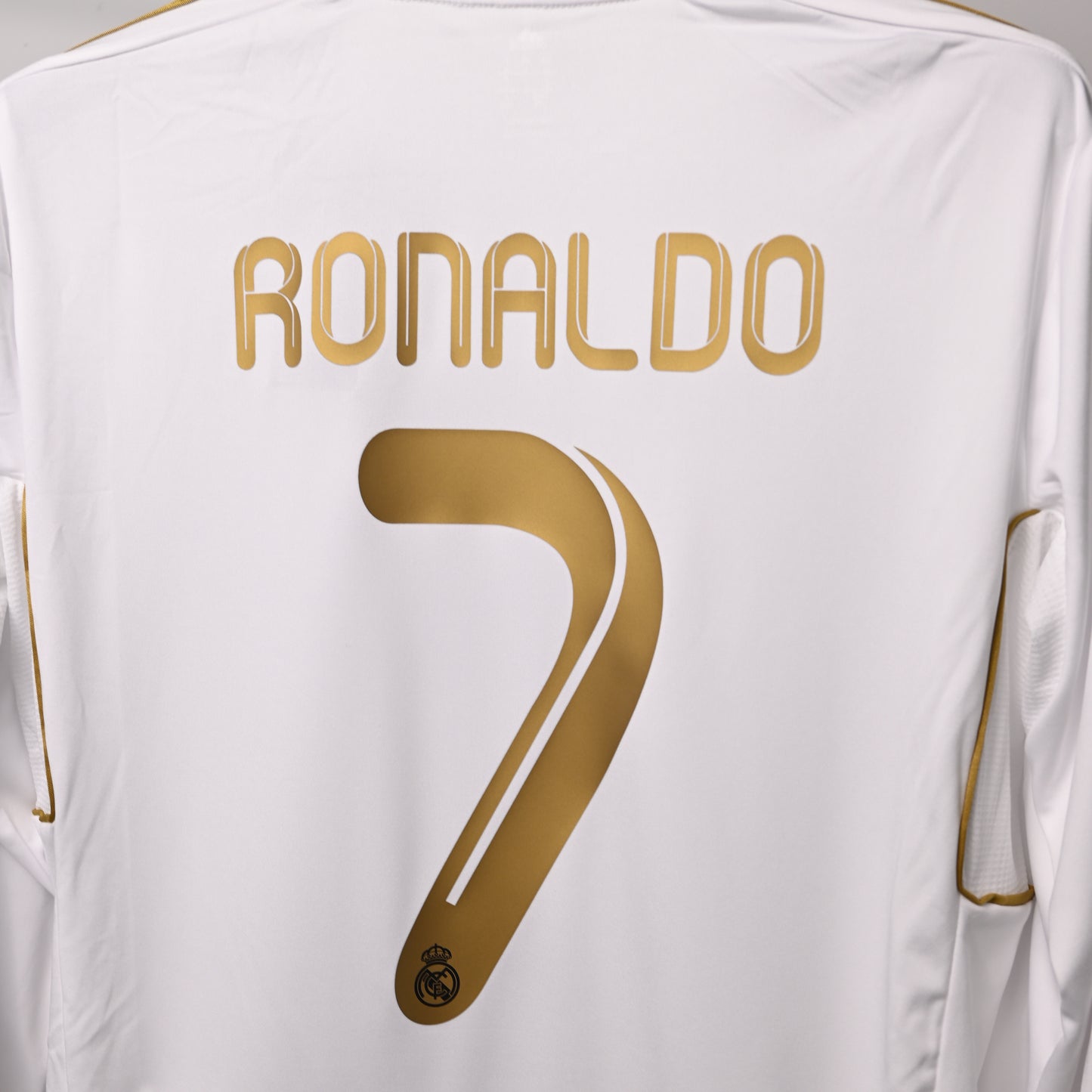Real Madrid Retro 2011/12 Heimtrikot Langarm RONALDO#7 UCL