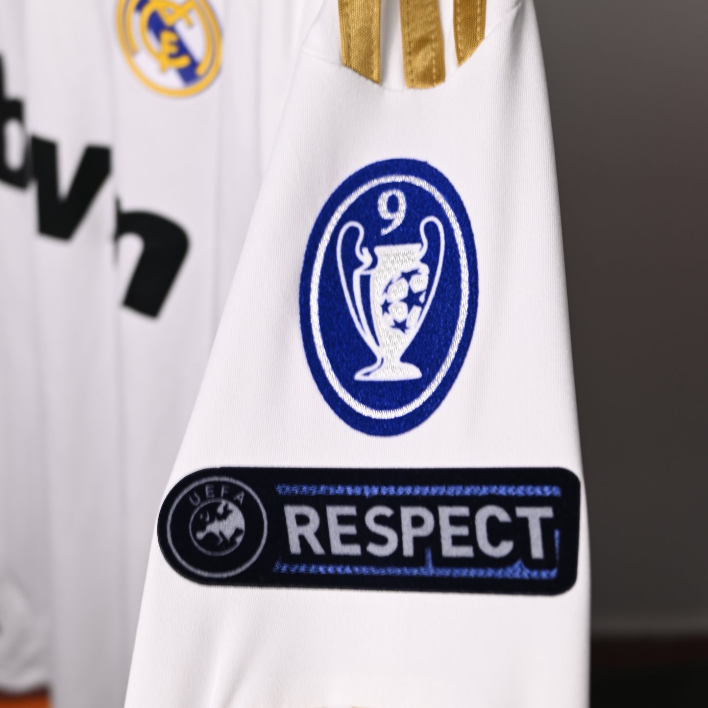 Real Madrid Retro 2011/12 Heimtrikot Langarm RONALDO#7 UCL