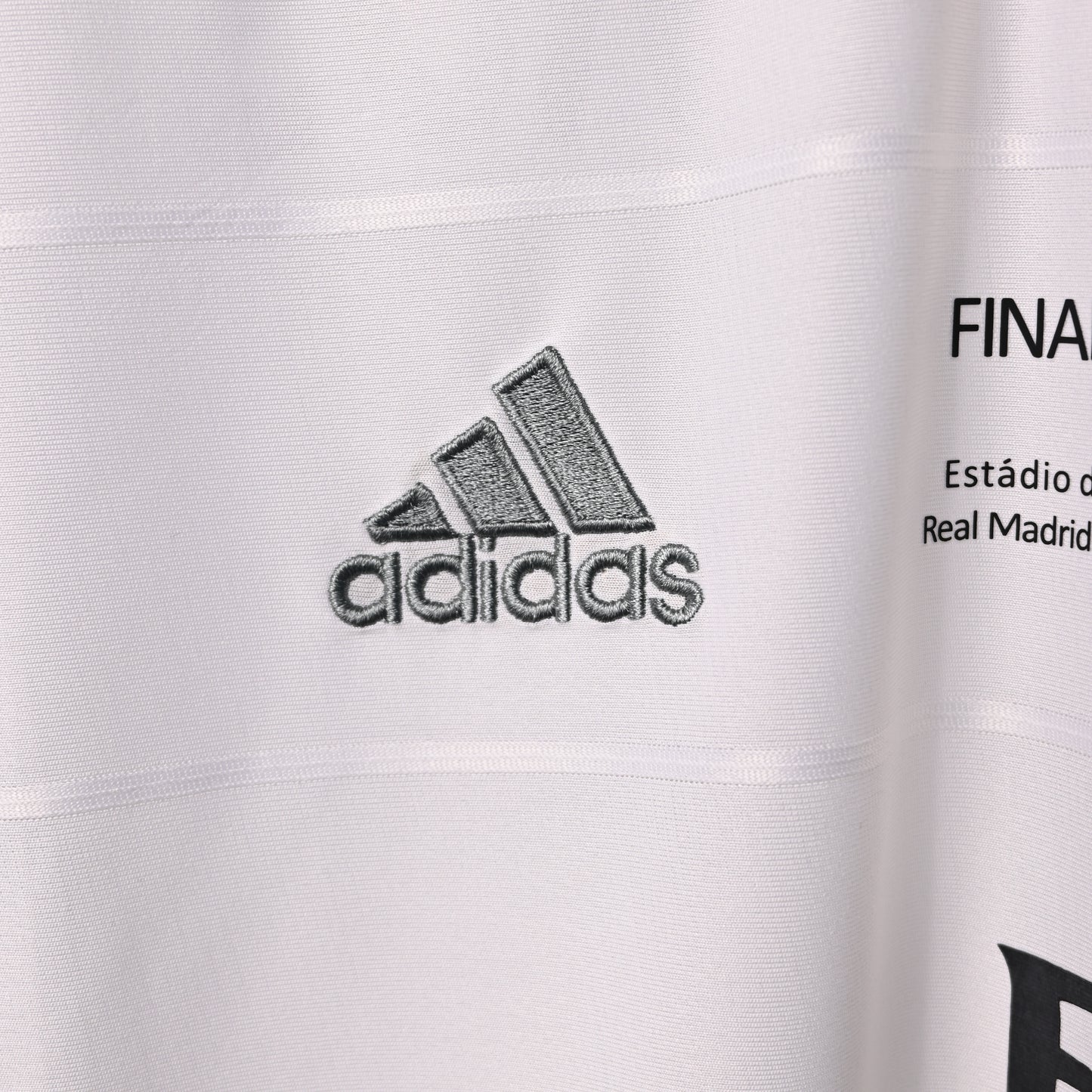 Real Madrid Retro 2013/14 Heimtrikot, langärmlig, SERGIO RAMOS#4 UCL