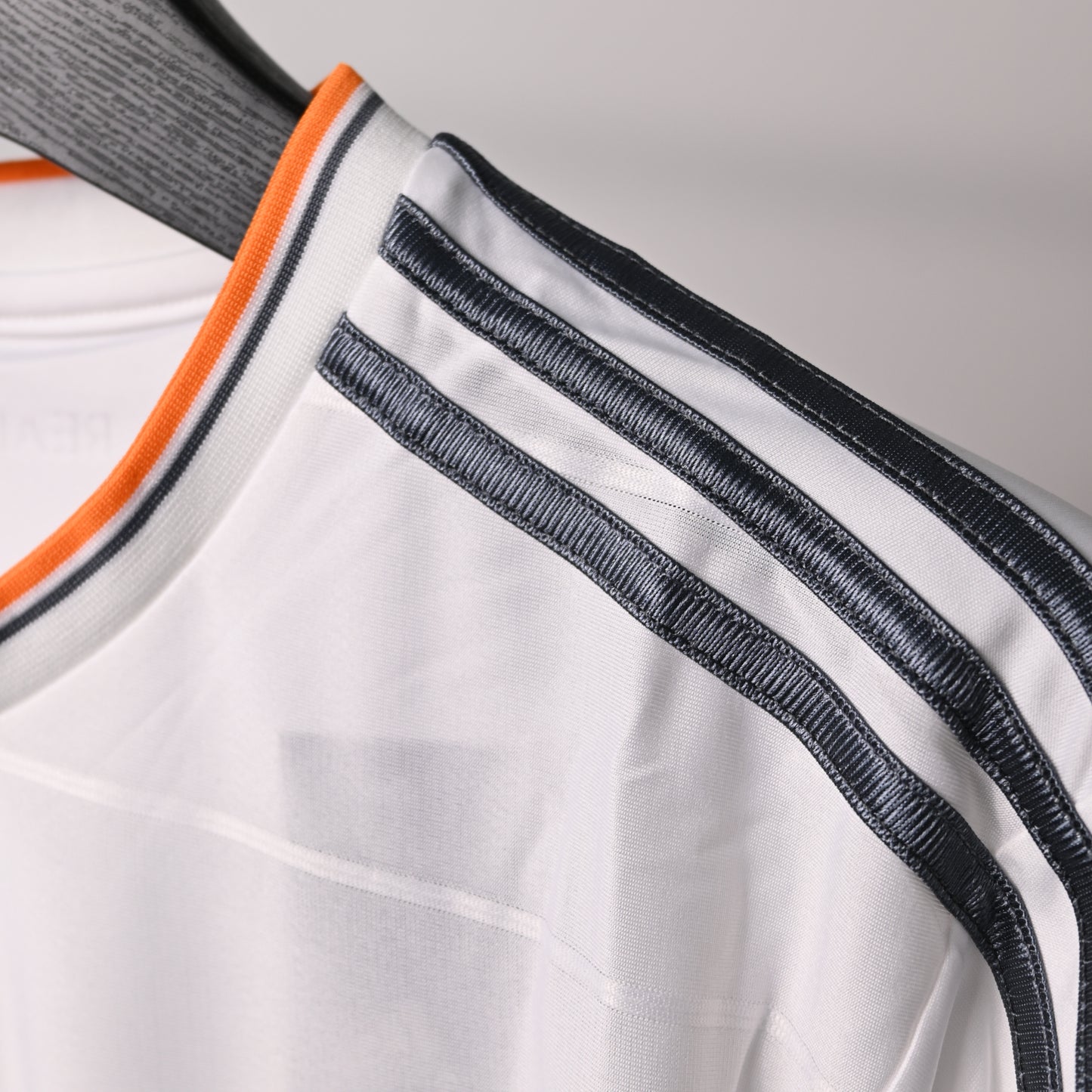 Real Madrid Retro 2013/14 Heimtrikot, langärmlig, SERGIO RAMOS#4 UCL