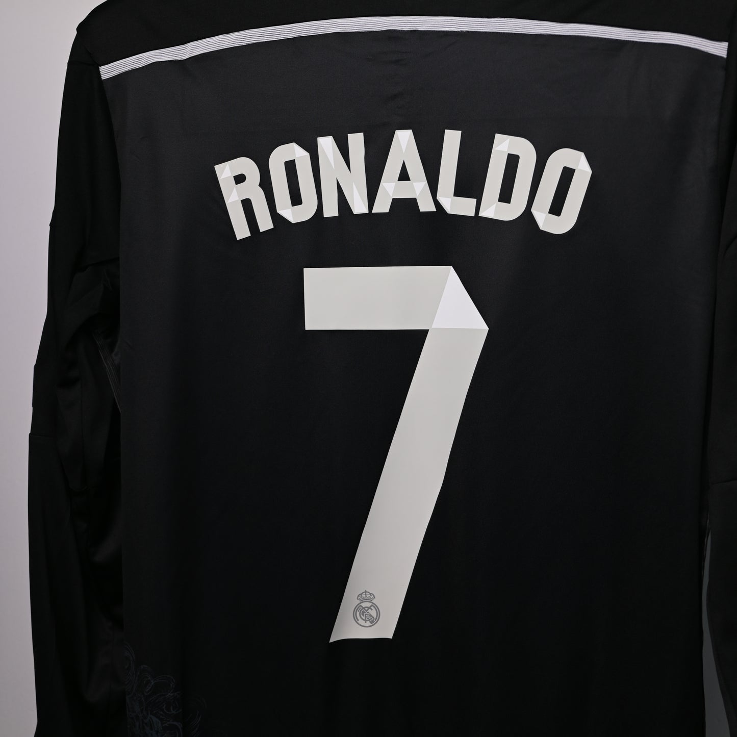 Real Madrid Retro 2014/15 Drittes Trikot, Langarm, RONALDO#7, UCL
