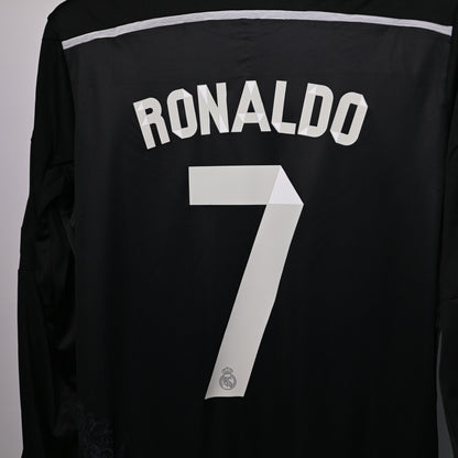Real Madrid Retro 2014/15 Drittes Trikot, Langarm, RONALDO#7, UCL