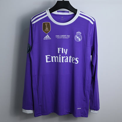 Retro 2016/17 Real Madrid Auswärtstrikot #7 RONALDO