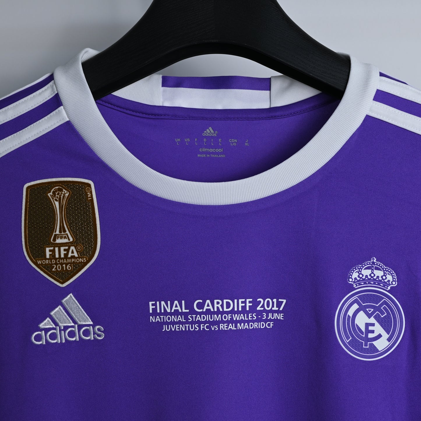 Retro 2016/17 Real Madrid Auswärtstrikot #7 RONALDO