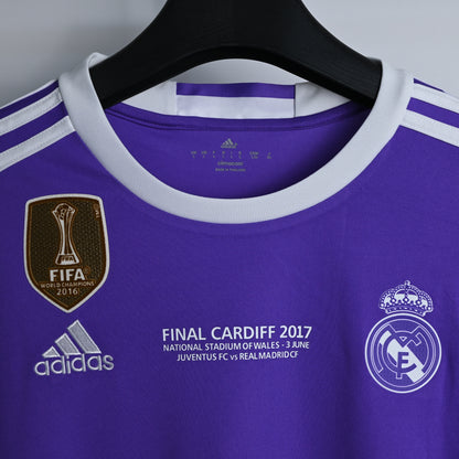 Retro 2016/17 Real Madrid Auswärtstrikot #7 RONALDO