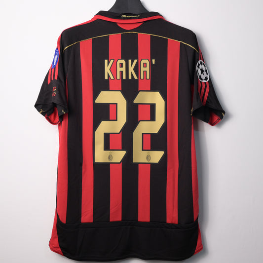 Retro 2006/07 AC Milan Home Kit KAKA'22 UCL