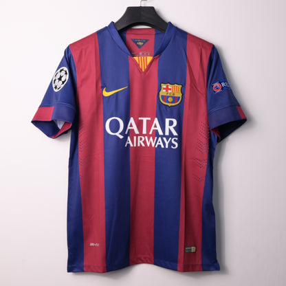 Retro 2014/15 Barcelona Home Jersey NEYMAR JR 11 UCL