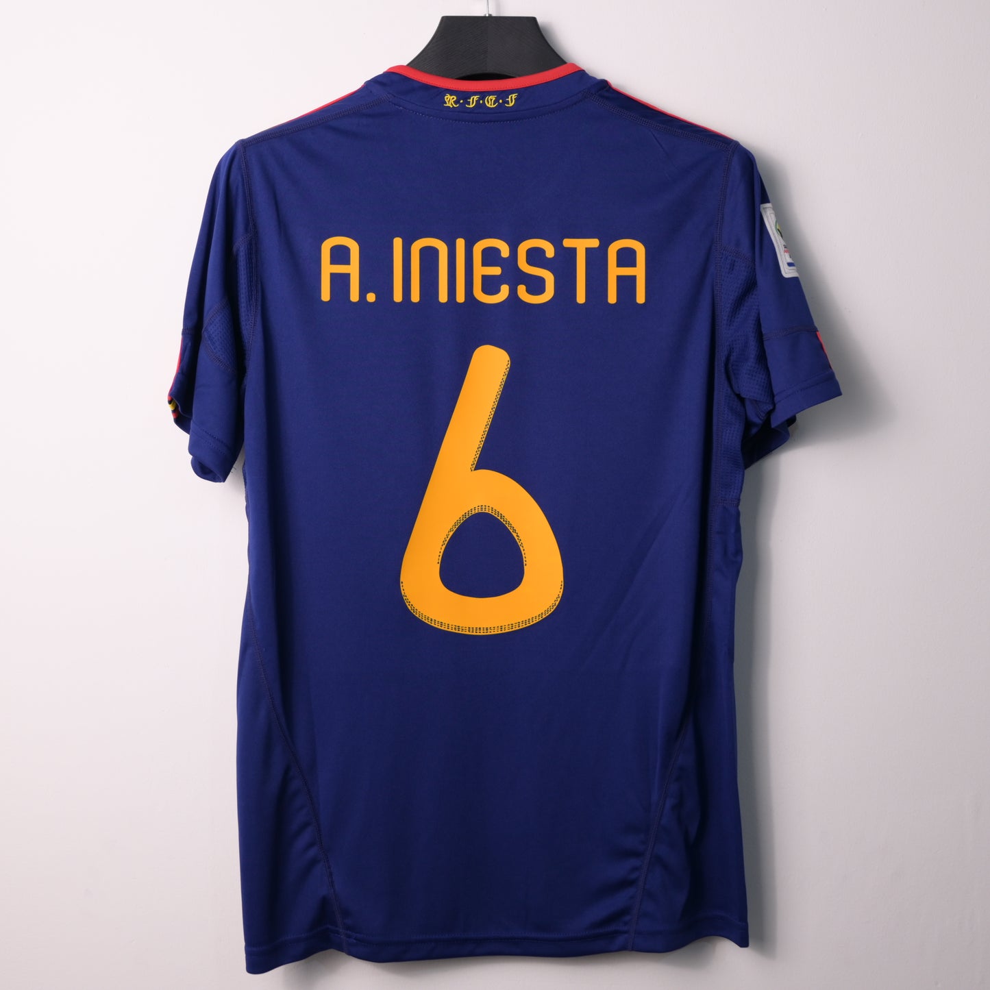Retro 2010 Spain Away Jersey A.INIESTA 6