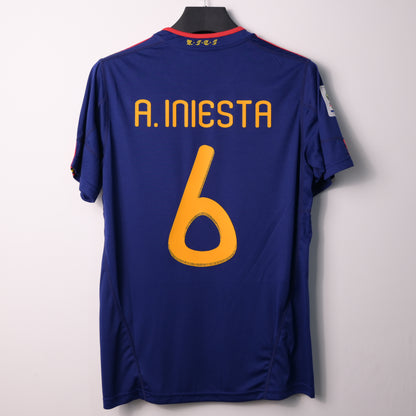 Retro 2010 Spain Away Jersey A.INIESTA 6